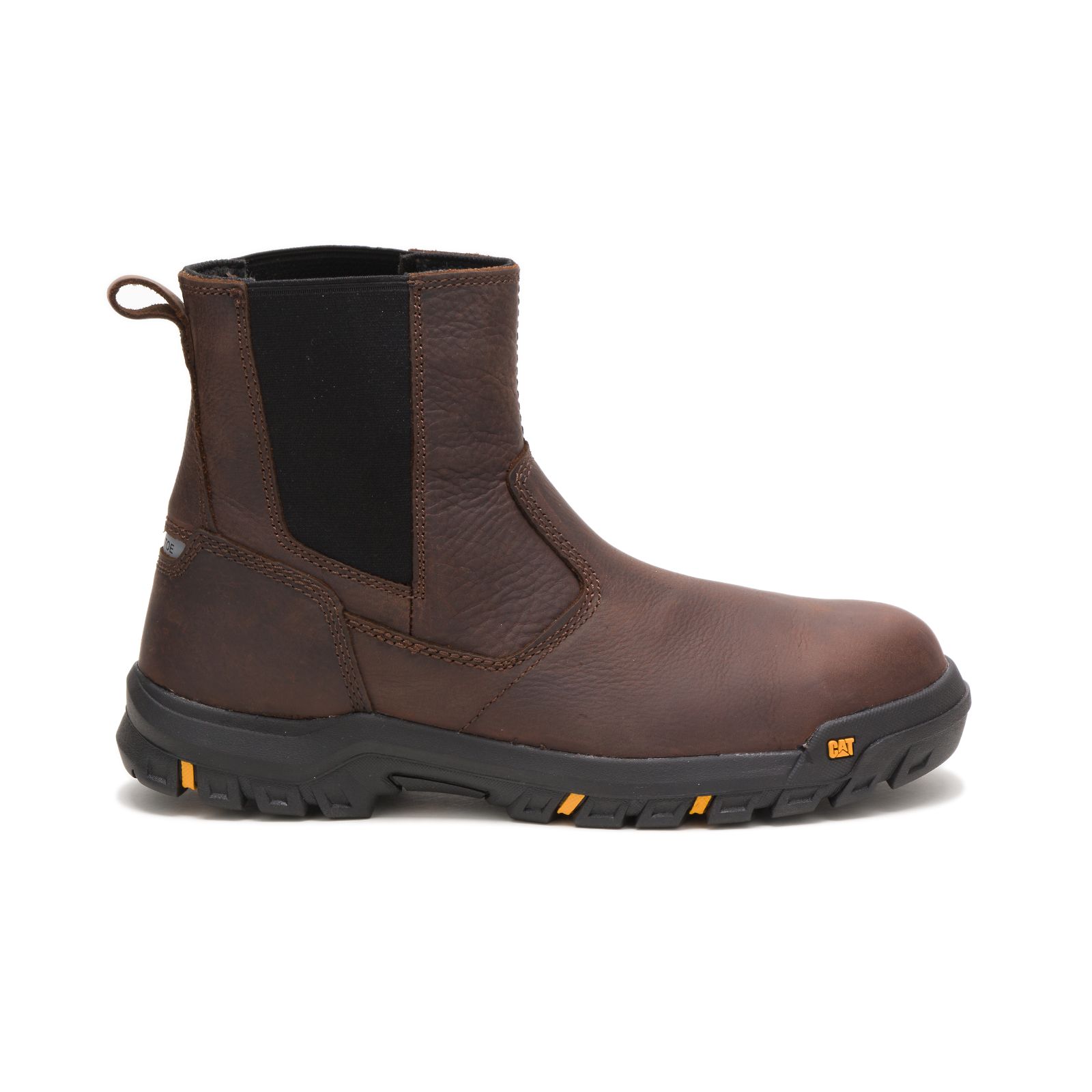 Caterpillar Boots PK - Caterpillar Wheelbase Steel Toe Mens Work Boots Brown (859071-ZCI)